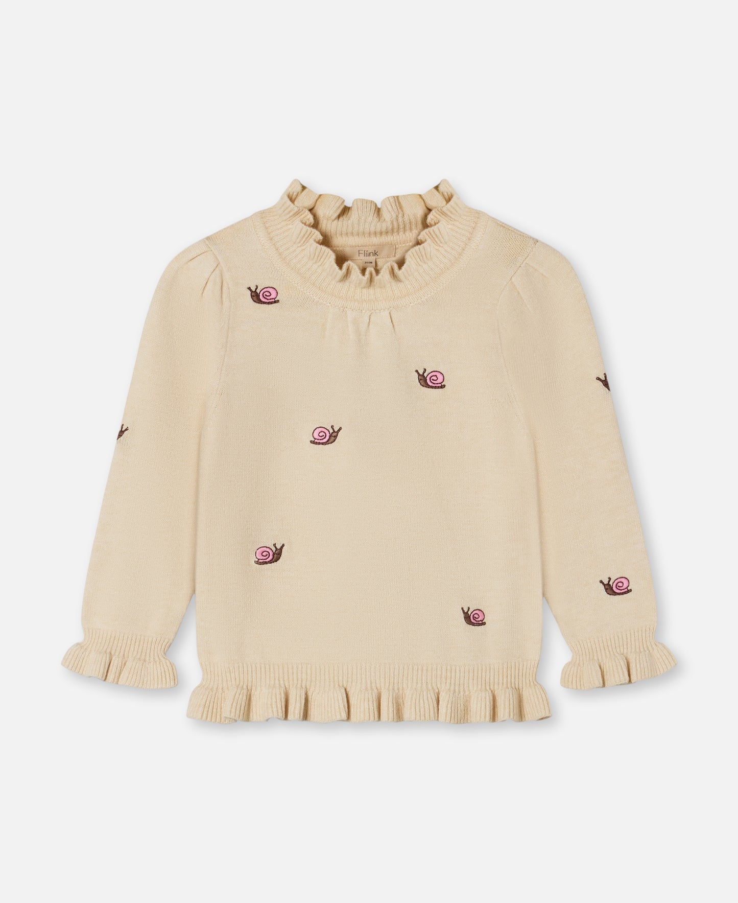 FLIINK ALON SNAIL BLOUSE BLOUSE SANDSHELL
