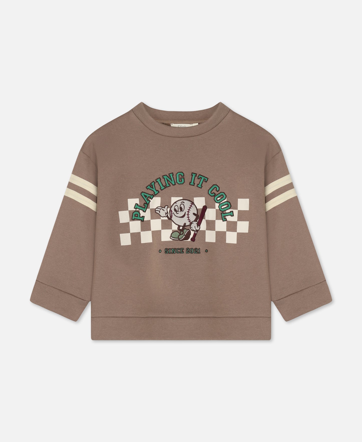 FLIINK ALVIN COOL SWEATSHIRT PULLOVER PINEBARK