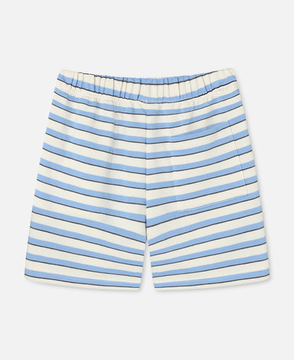 FLIINK ALVIN STRIPE SHORTS SHORTS SANDSHELL/MARINA