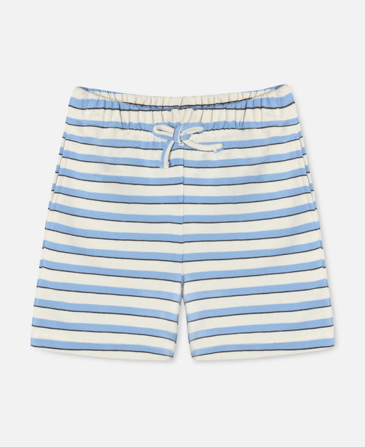 FLIINK ALVIN STRIPE SHORTS SHORTS SANDSHELL/MARINA