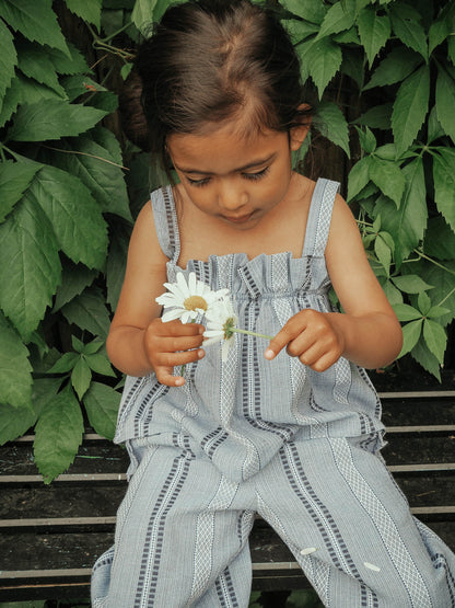 FLIINK AMIE RUFFLE PANT PANT NAVY