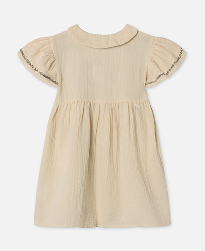 FLIINK AMOUR FLOWER DRESS DRESS SANDSHELL