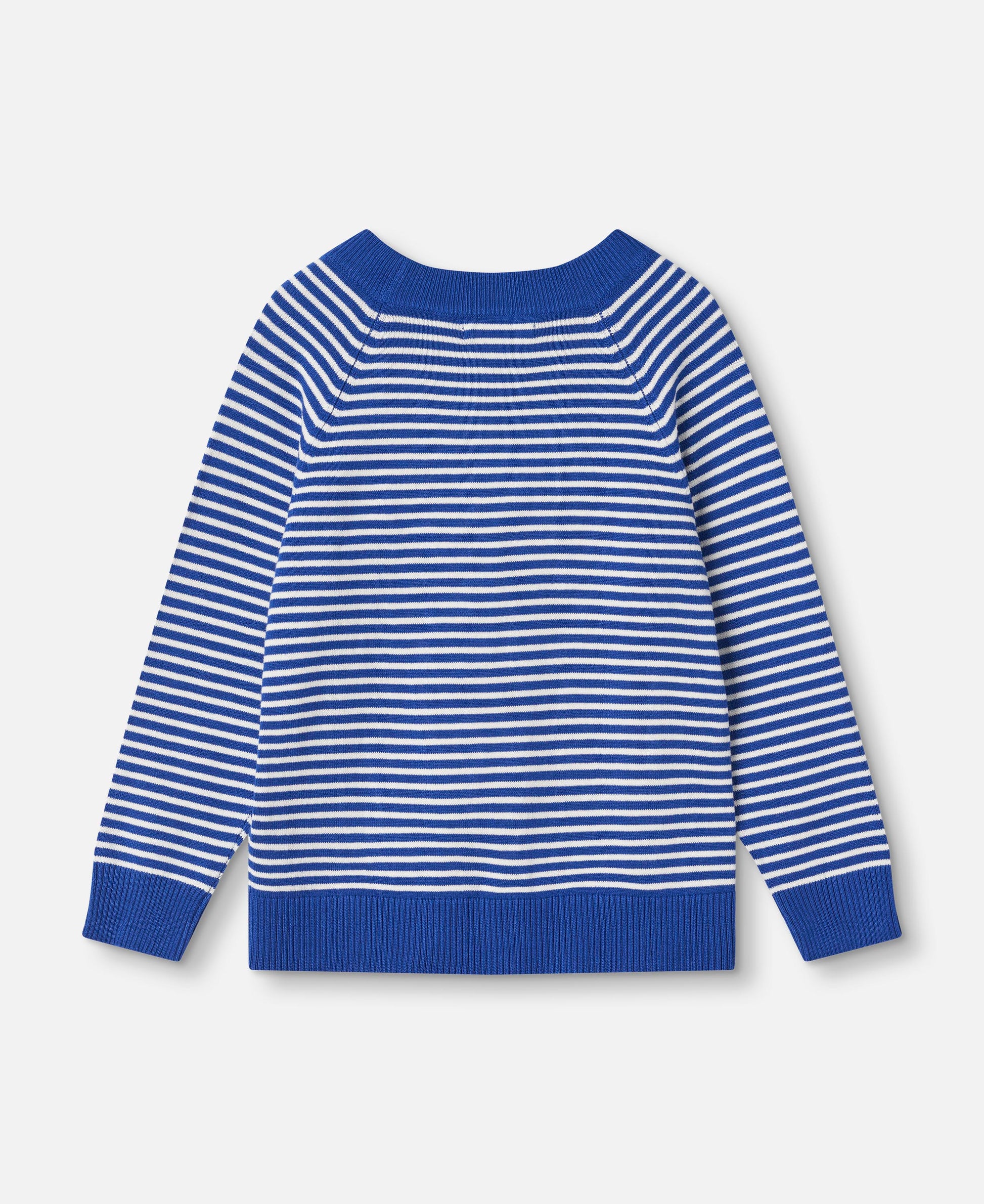 FLIINK ANCHOR STRIPE  PULLOVER PULLOVER MAZERINE BLUE CLOUD DANCER STRIPE