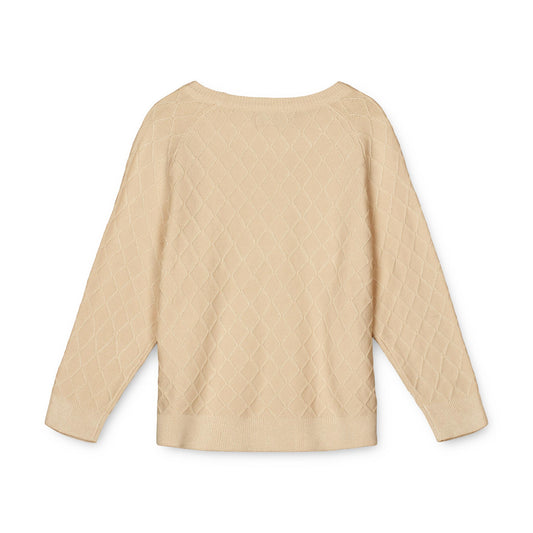 FLIINK ANDREA KNIT PULLOVER PULLOVER SANDSHELL