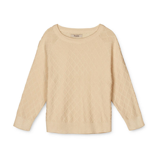 FLIINK ANDREA KNIT PULLOVER PULLOVER SANDSHELL