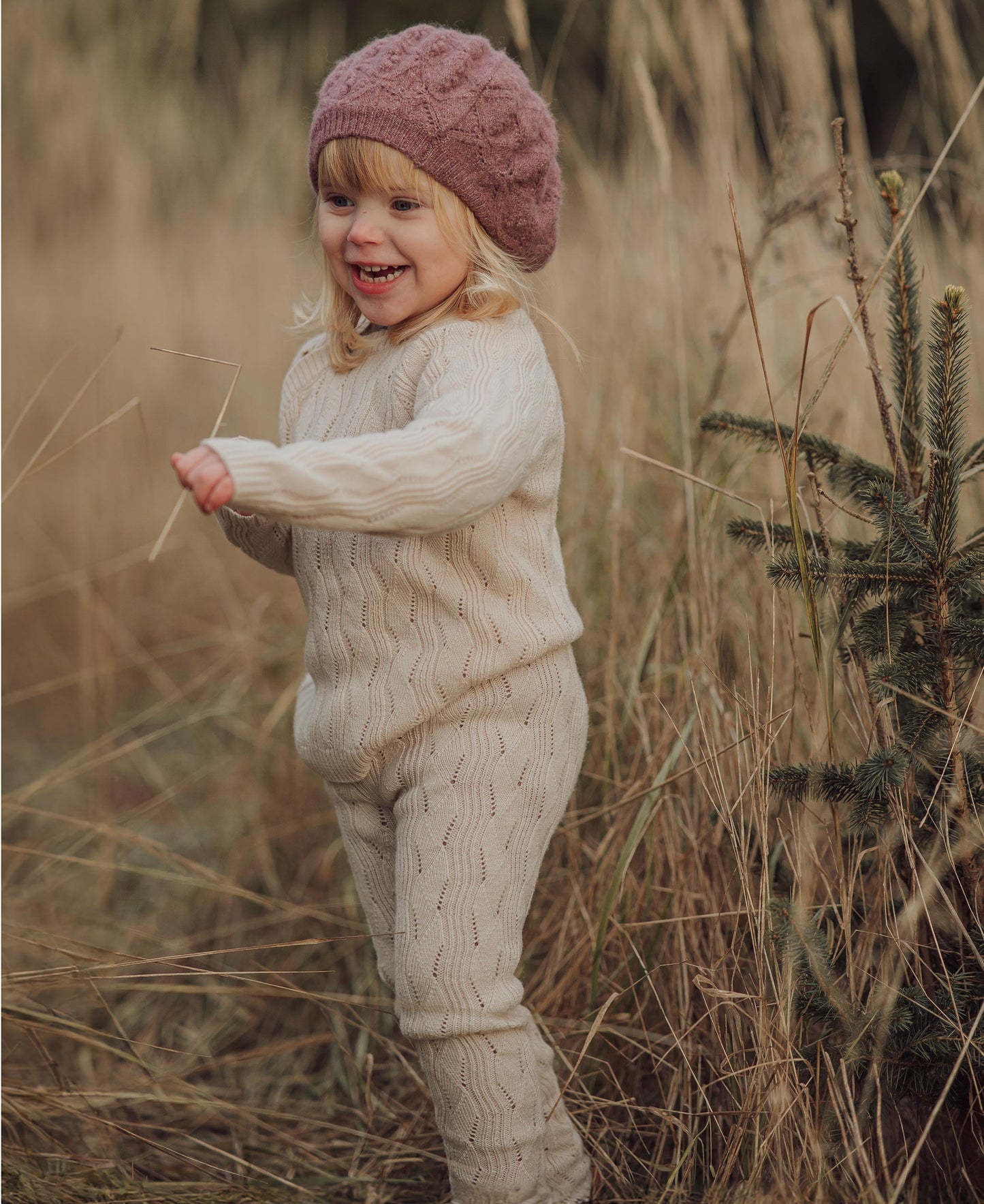 FLIINK ANDY MERINO CARDIGAN CARDIGAN SANDSHELL