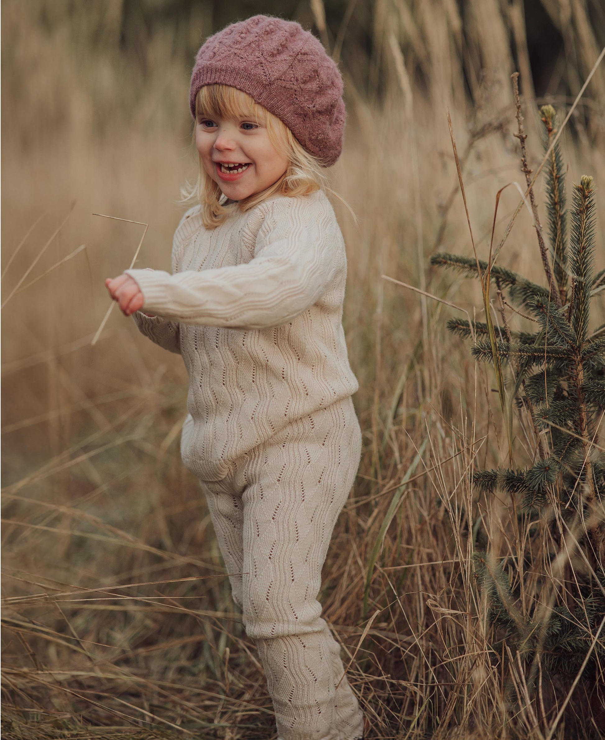 FLIINK ANDY MERINO CARDIGAN CARDIGAN SANDSHELL