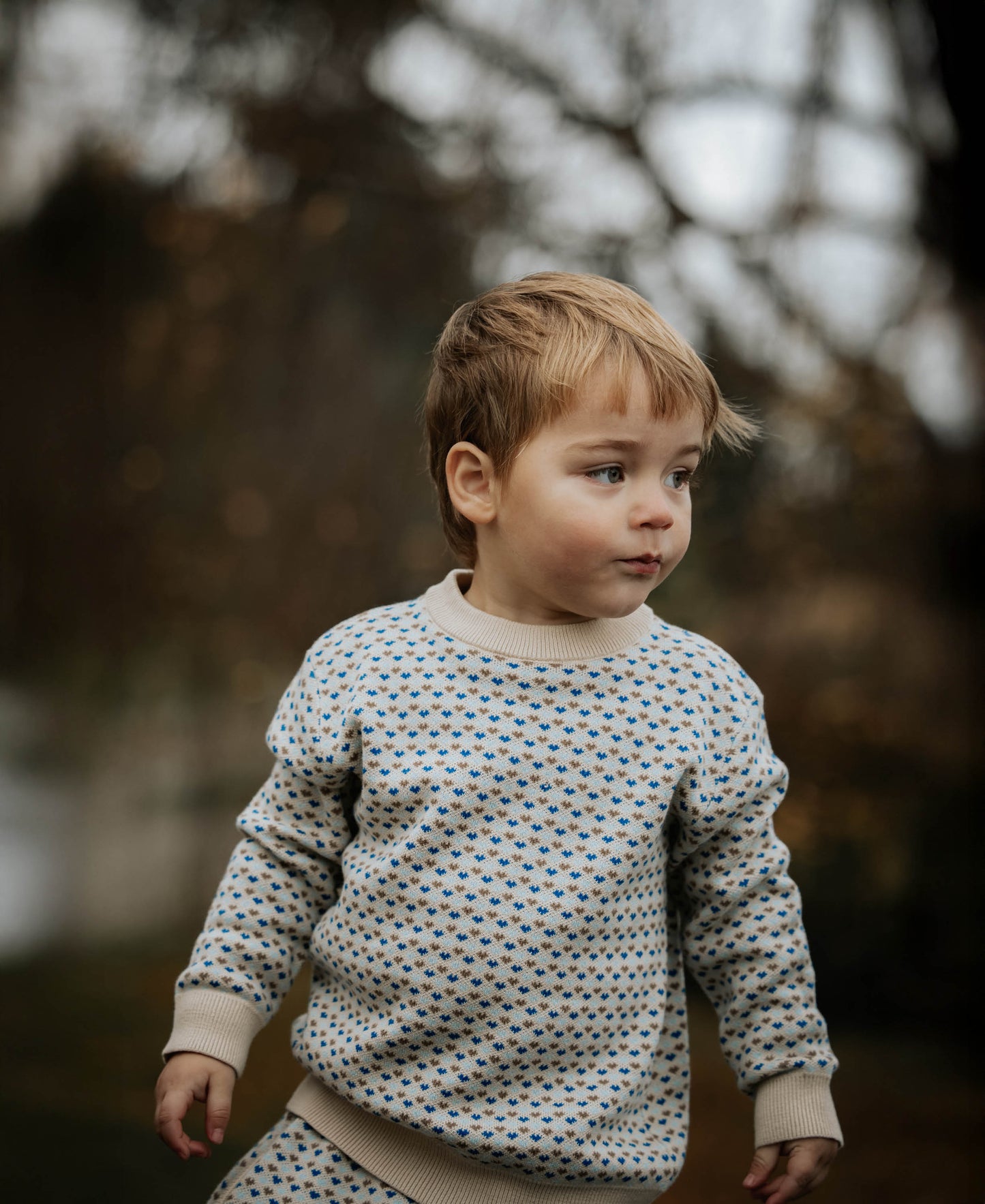 FLIINK BAIE MULTI PULLOVER PULLOVER SANDSHELL