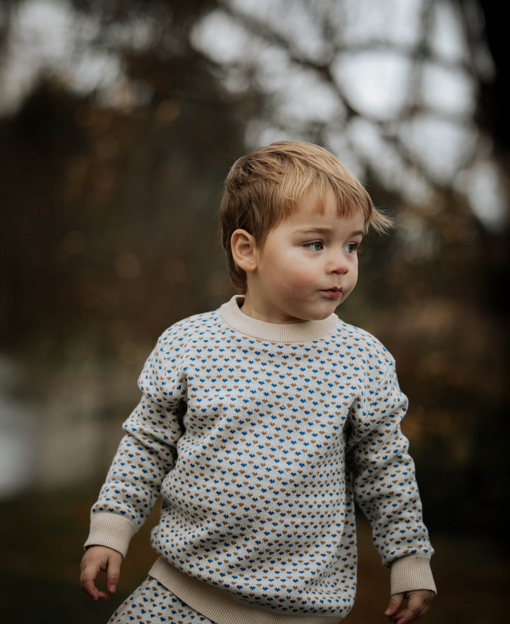 FLIINK BAIE MULTI PULLOVER PULLOVER SANDSHELL
