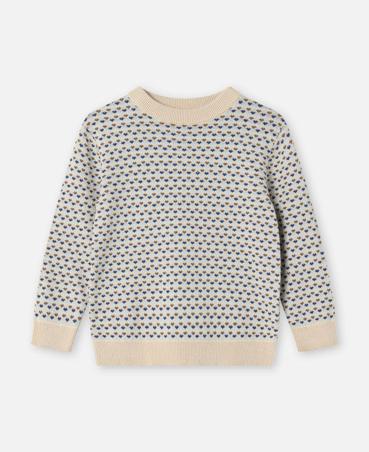 FLIINK BAIE MULTI PULLOVER PULLOVER SANDSHELL