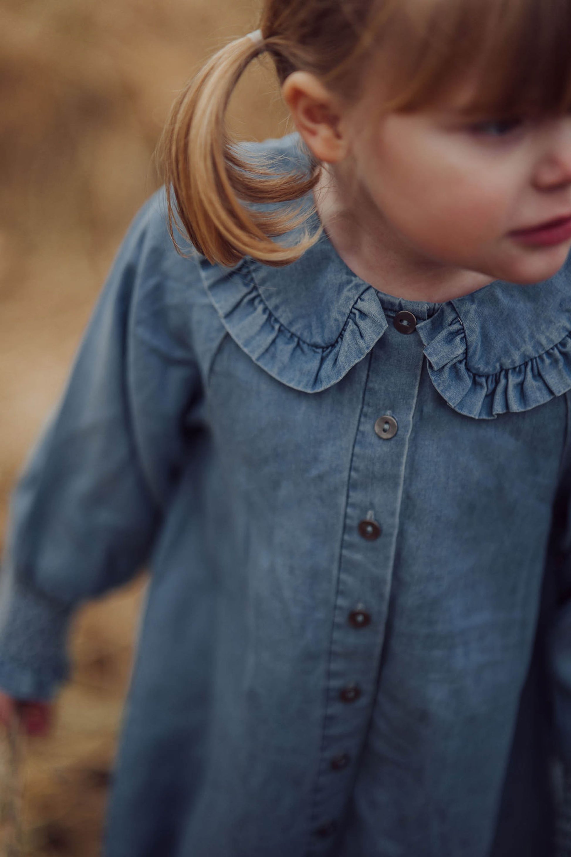FLIINK BALOU LS DRESS DRESS DREAM BLUE
