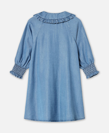 FLIINK BALOU LS DRESS DRESS DREAM BLUE