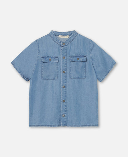 FLIINK BALOU SS SHIRT SHIRT DREAM BLUE