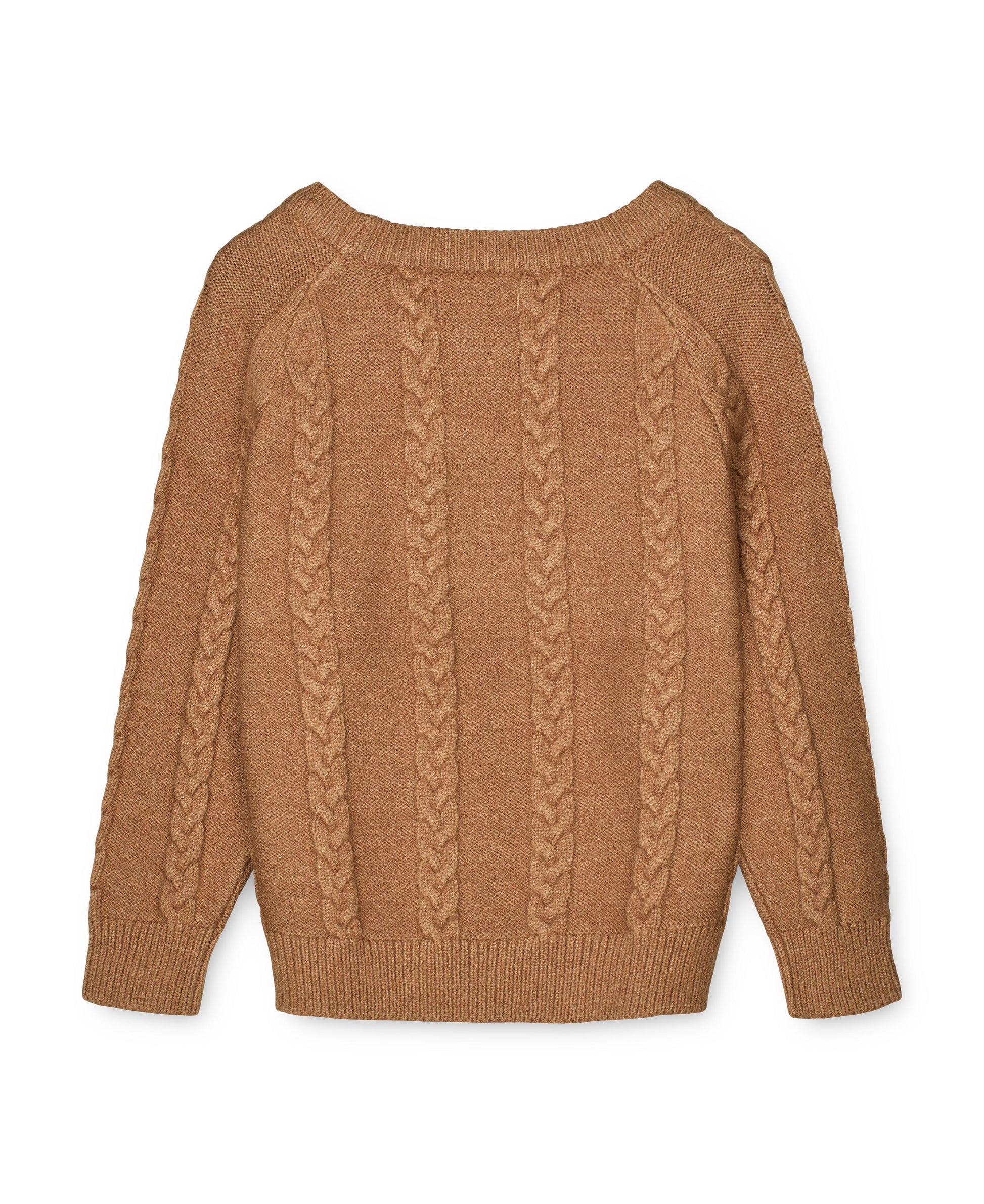 FLIINK BENNA CABEL PULLOVER PULLOVER TIGERS EYE