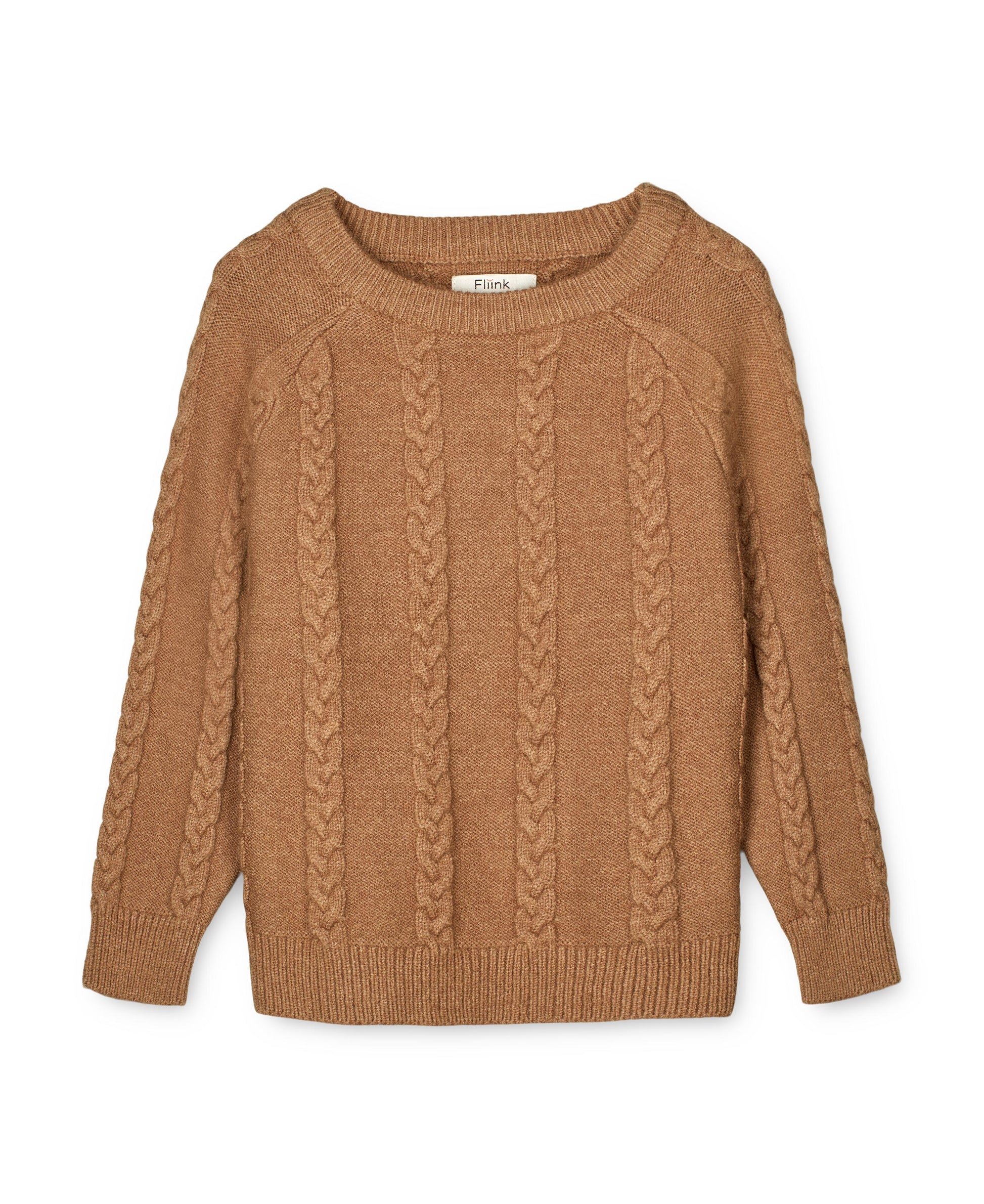 FLIINK BENNA CABEL PULLOVER PULLOVER TIGERS EYE