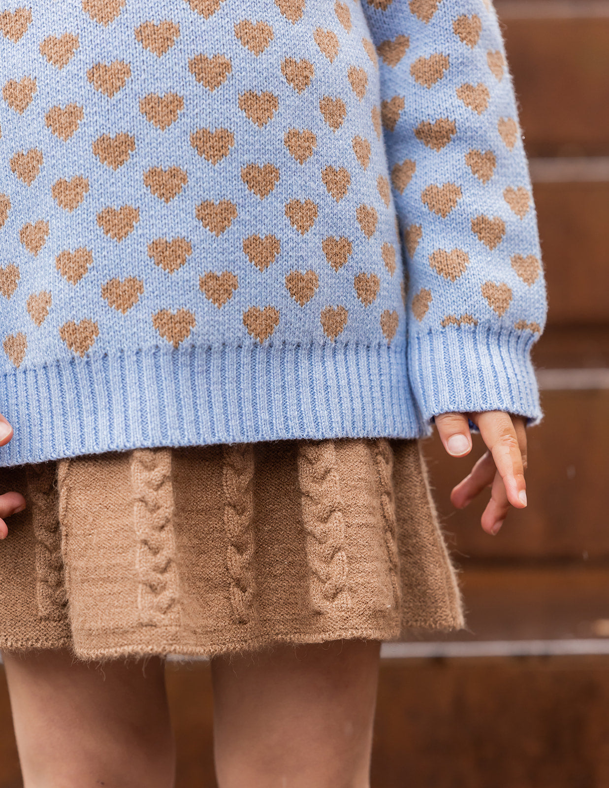 FLIINK BENNA CABEL SKIRT SKIRT TIGERS EYE