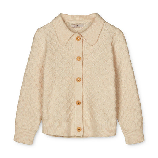 FLIINK BENNA CARDIGAN CARDIGAN SANDSHELL