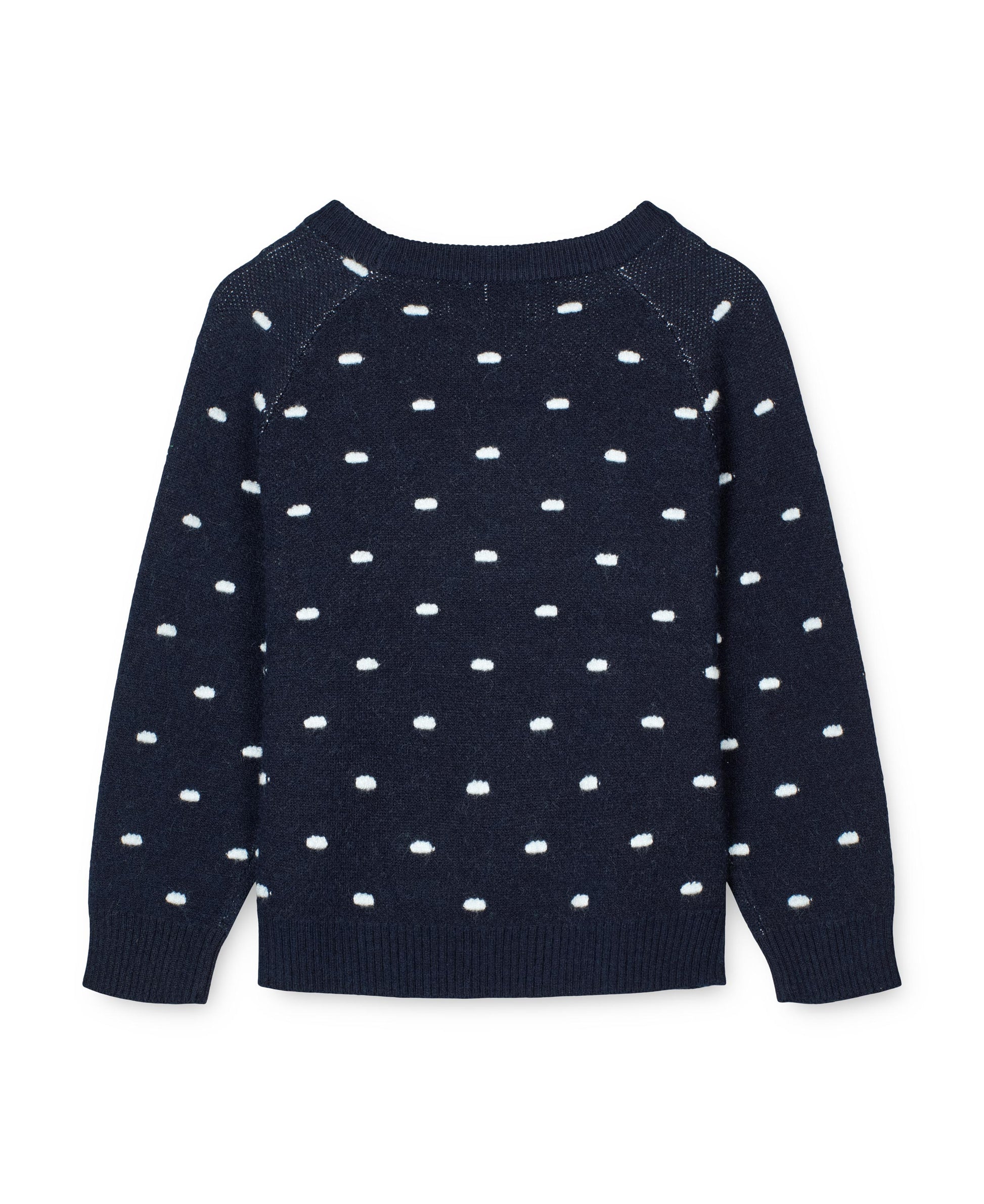 FLIINK  BENNA DOT PULLOVER PULLOVER NAVY/DOT