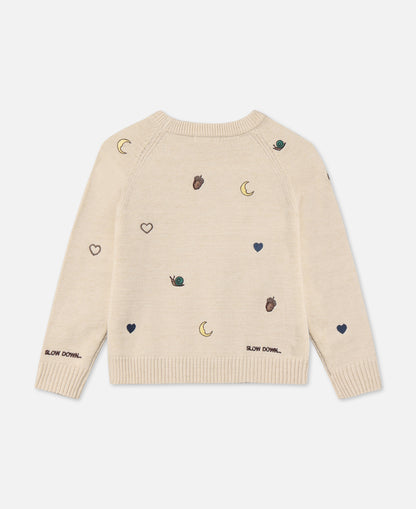 FLIINK BENNA ICON PULLOVER PULLOVER SANDSHELL