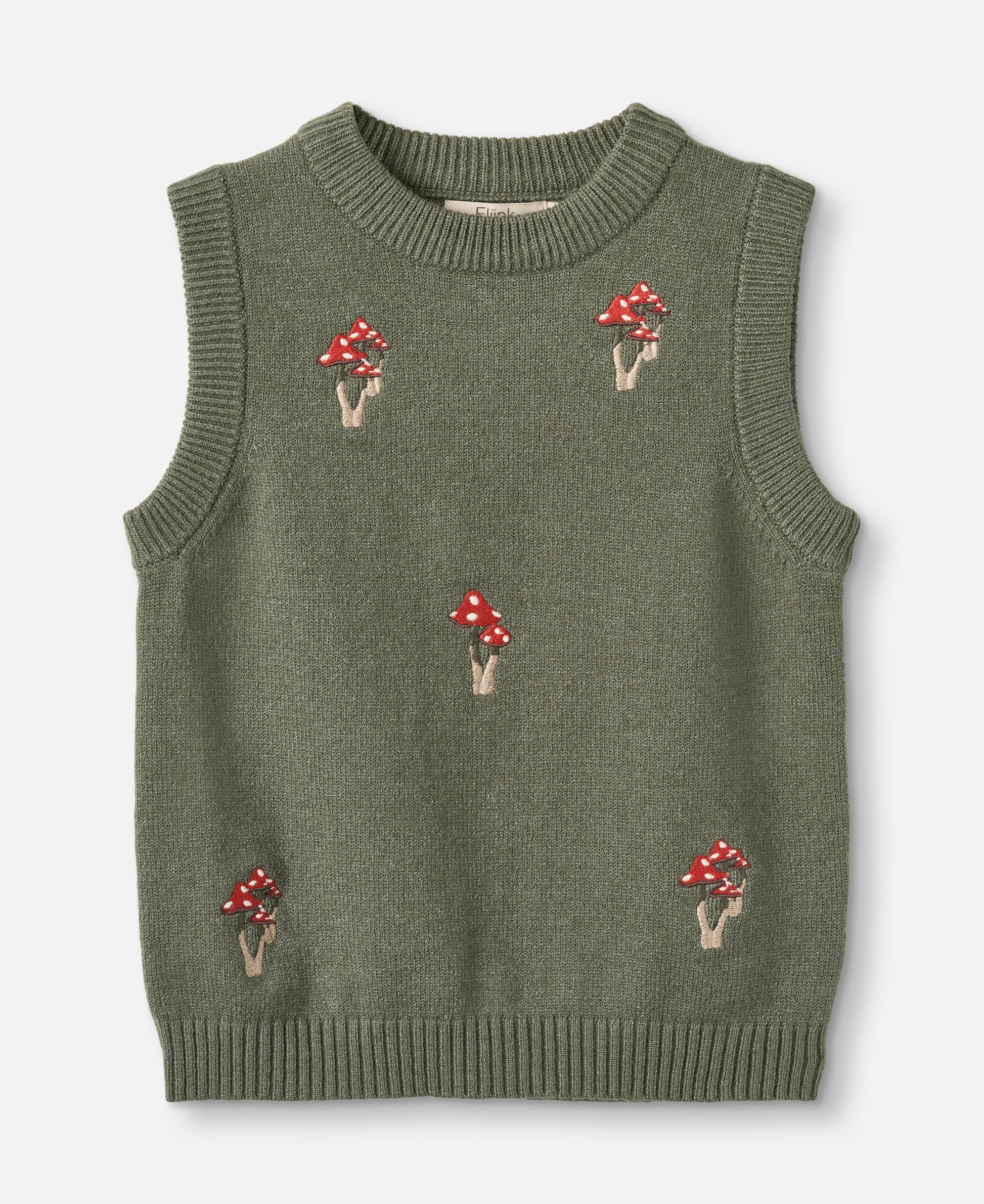 FLIINK BENNA MUSHROOM VEST VEST BEETLE