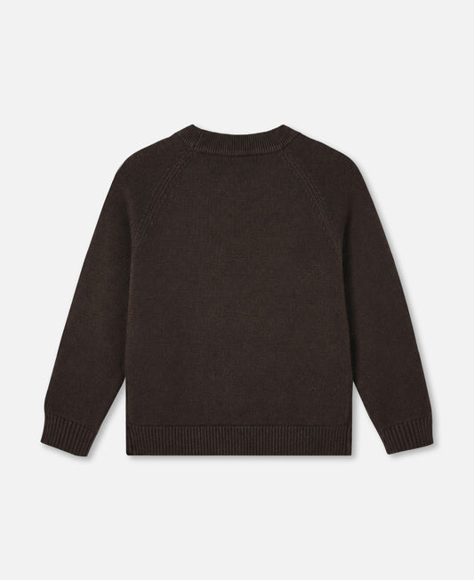 FLIINK BENNA PINECONE PULLOVER PULLOVER COFFEE BEAN