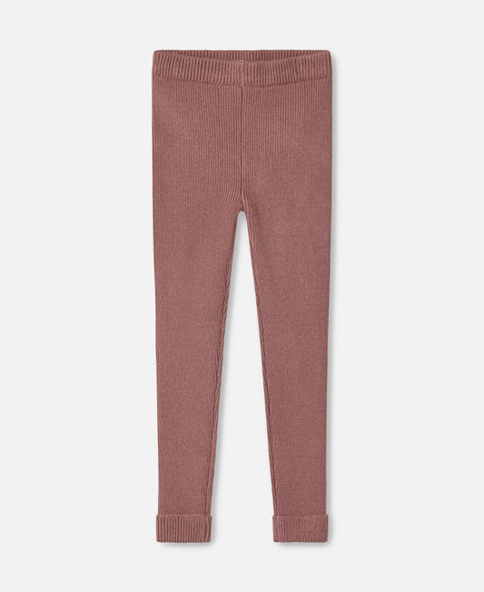 FLIINK BENNA RIB LEGGIN LEGGIN ASH ROSE