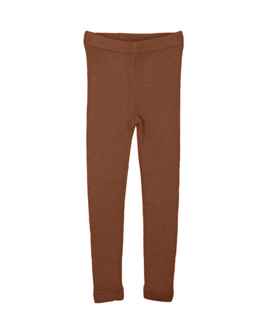 FLIINK BENNA RIB LEGGIN LEGGIN CAROB BROWN
