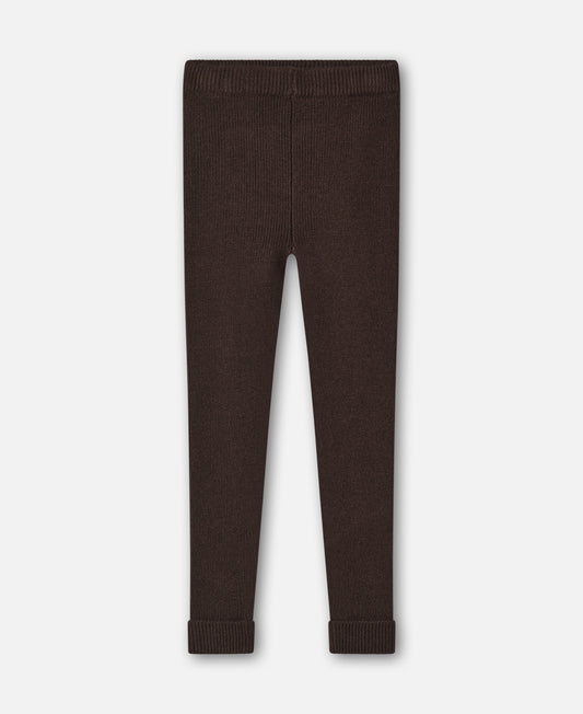 FLIINK BENNA RIB LEGGIN LEGGIN COFFEE BEAN