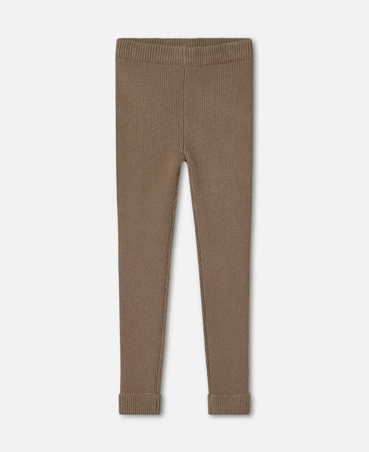 FLIINK BENNA RIB LEGGIN LEGGIN PINE BARK