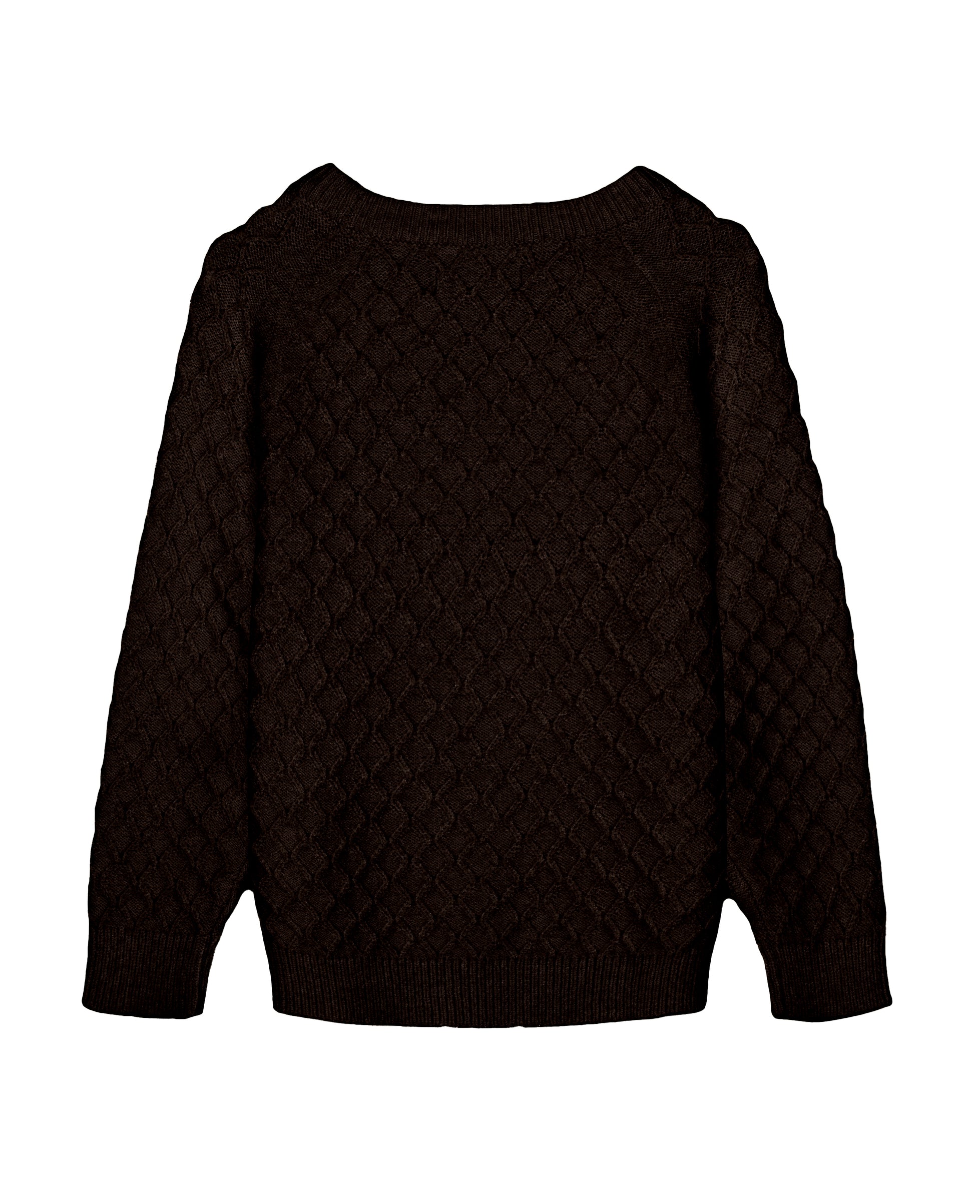 FLIINK BENNA SQUARE PULLOVER PULLOVER CHICORY COFFEE