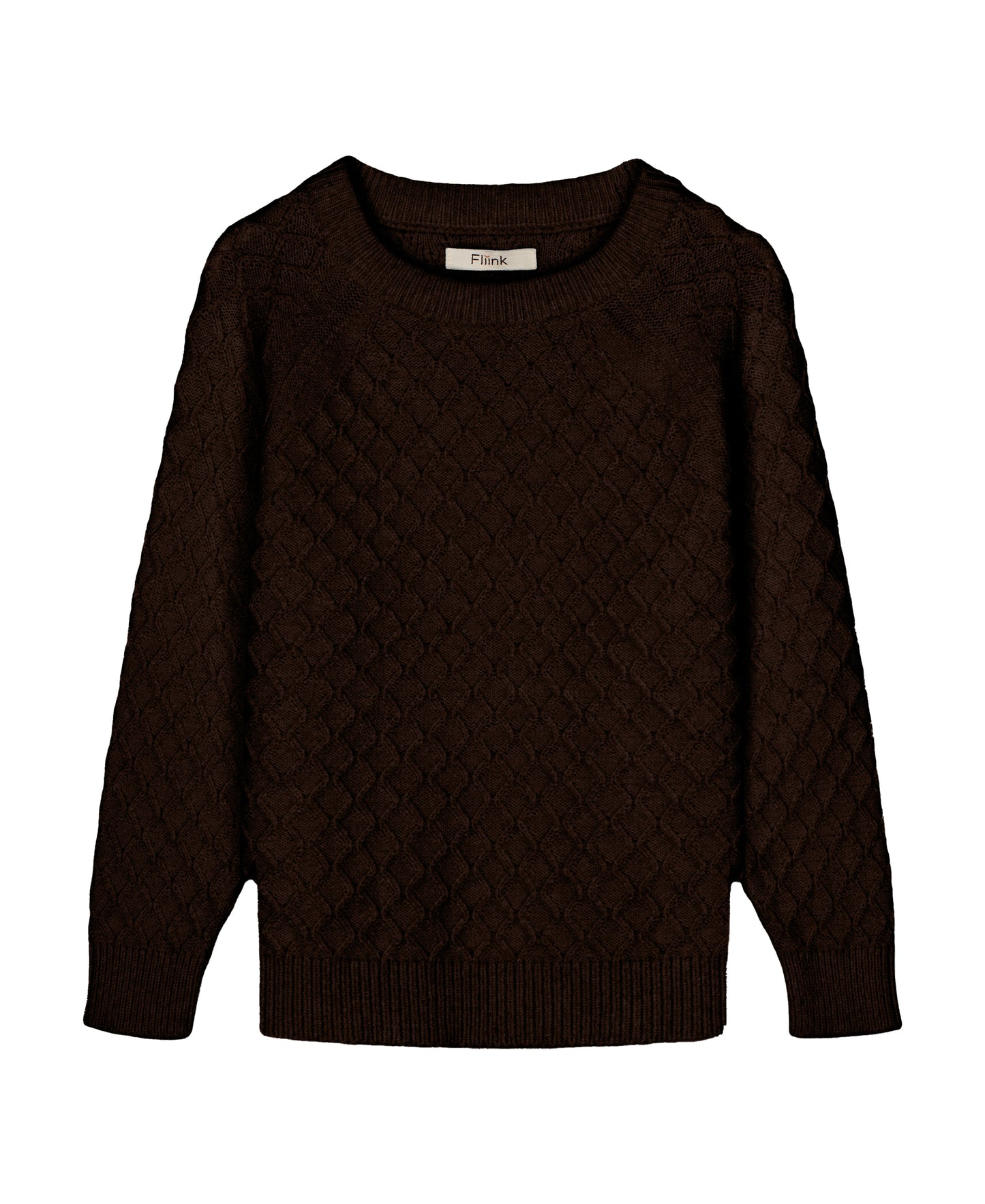 FLIINK BENNA SQUARE PULLOVER PULLOVER CHICORY COFFEE