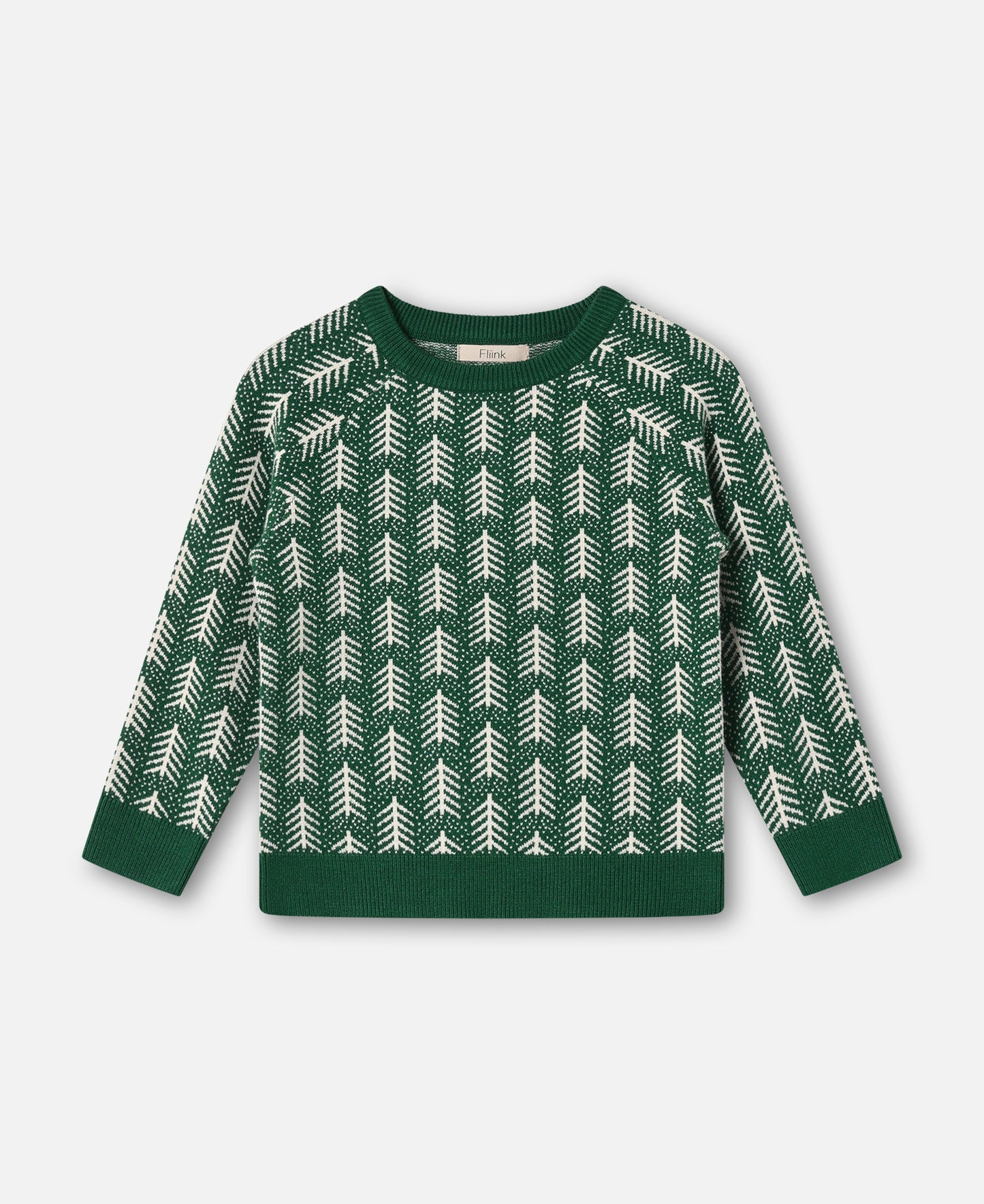 FLIINK BENNA TREE PULLOVER PULLOVER HUNTER GREEN