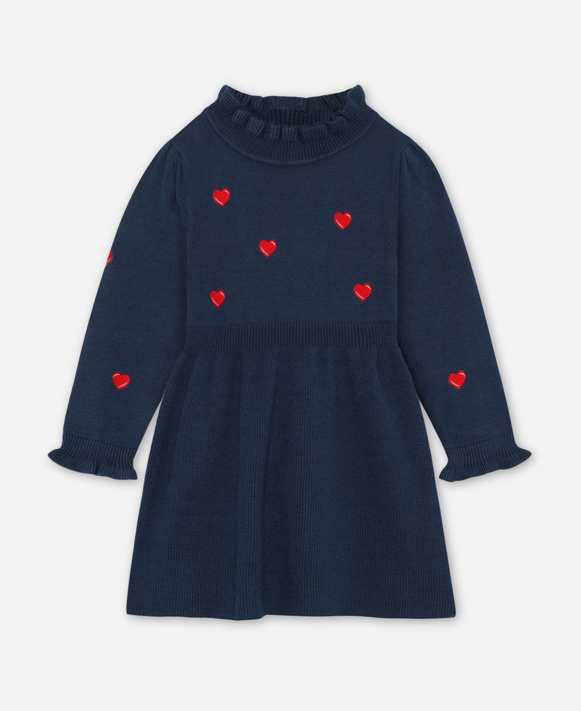 FLIINK BENNA WINTER DRESS DRESS INSIGNIA BLUE