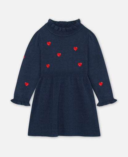 FLIINK BENNA WINTER DRESS DRESS INSIGNIA BLUE