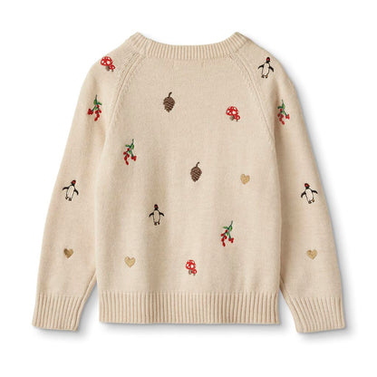 FLIINK BENNA WINTER PULLOVER PULLOVER SANDSHELL