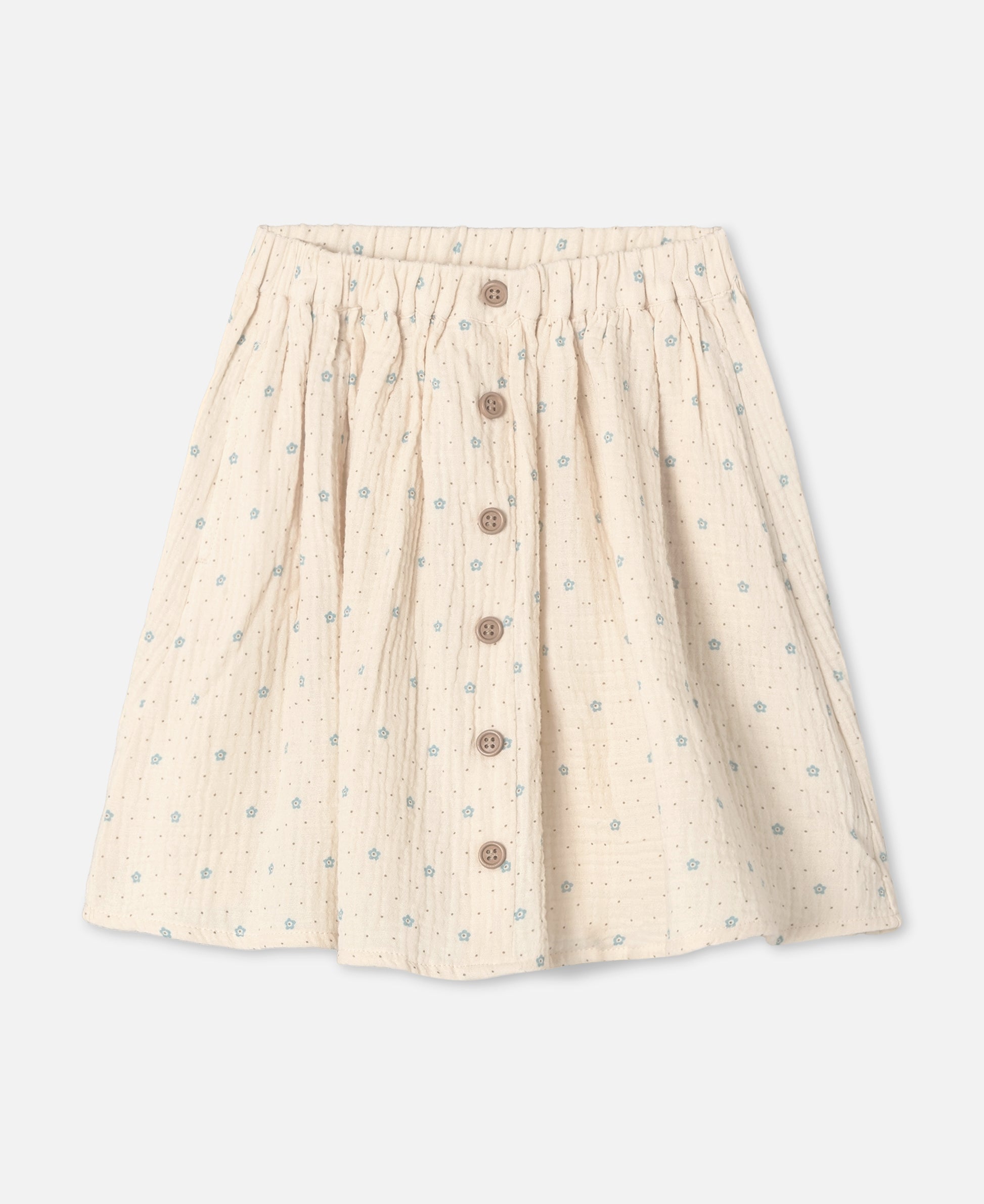 FLIINK BLOOMING SKIRT SKIRT SANDSHELL AOP