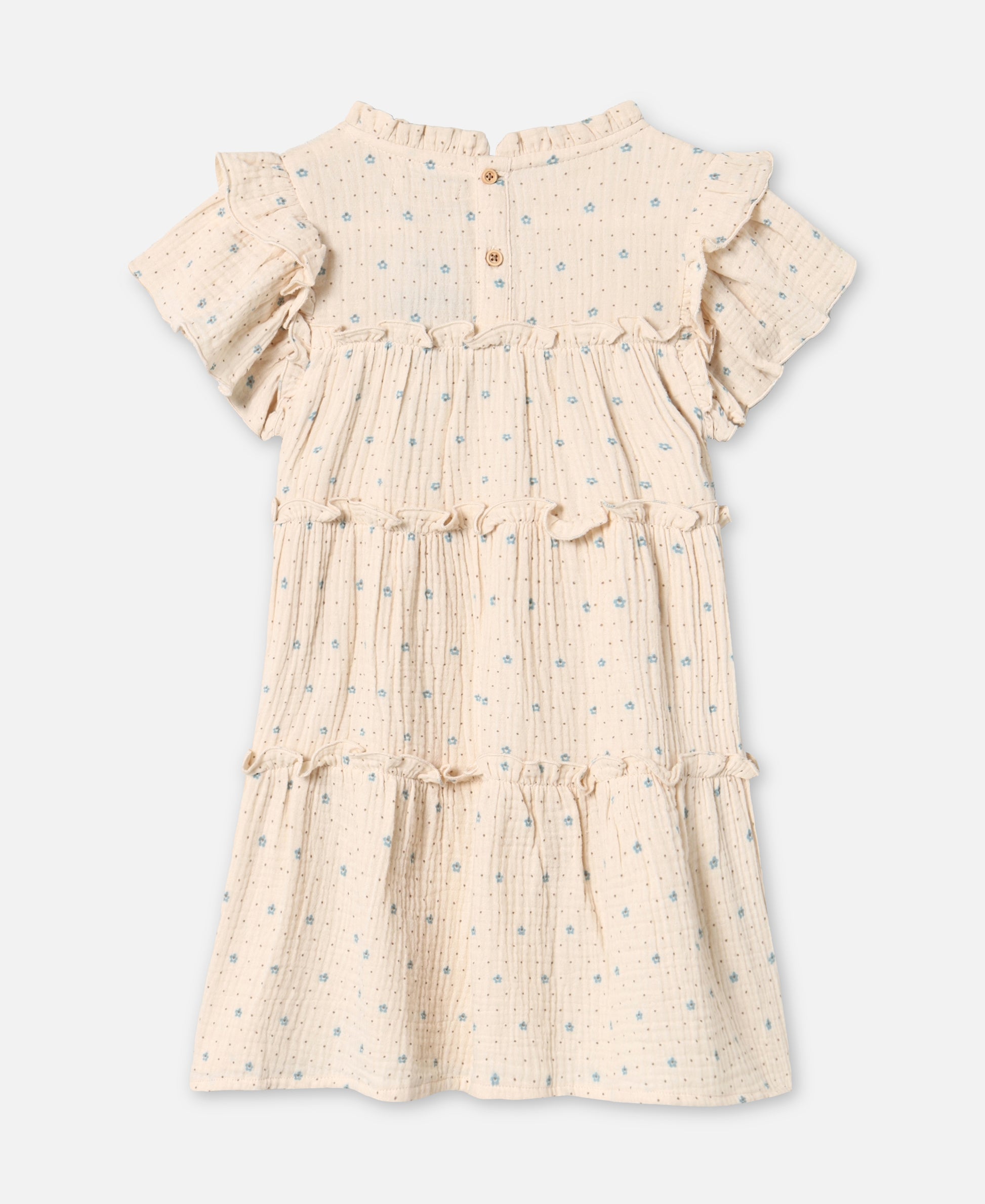 FLIINK BLOOMING SS DRESS DRESS SANDSHELL AOP