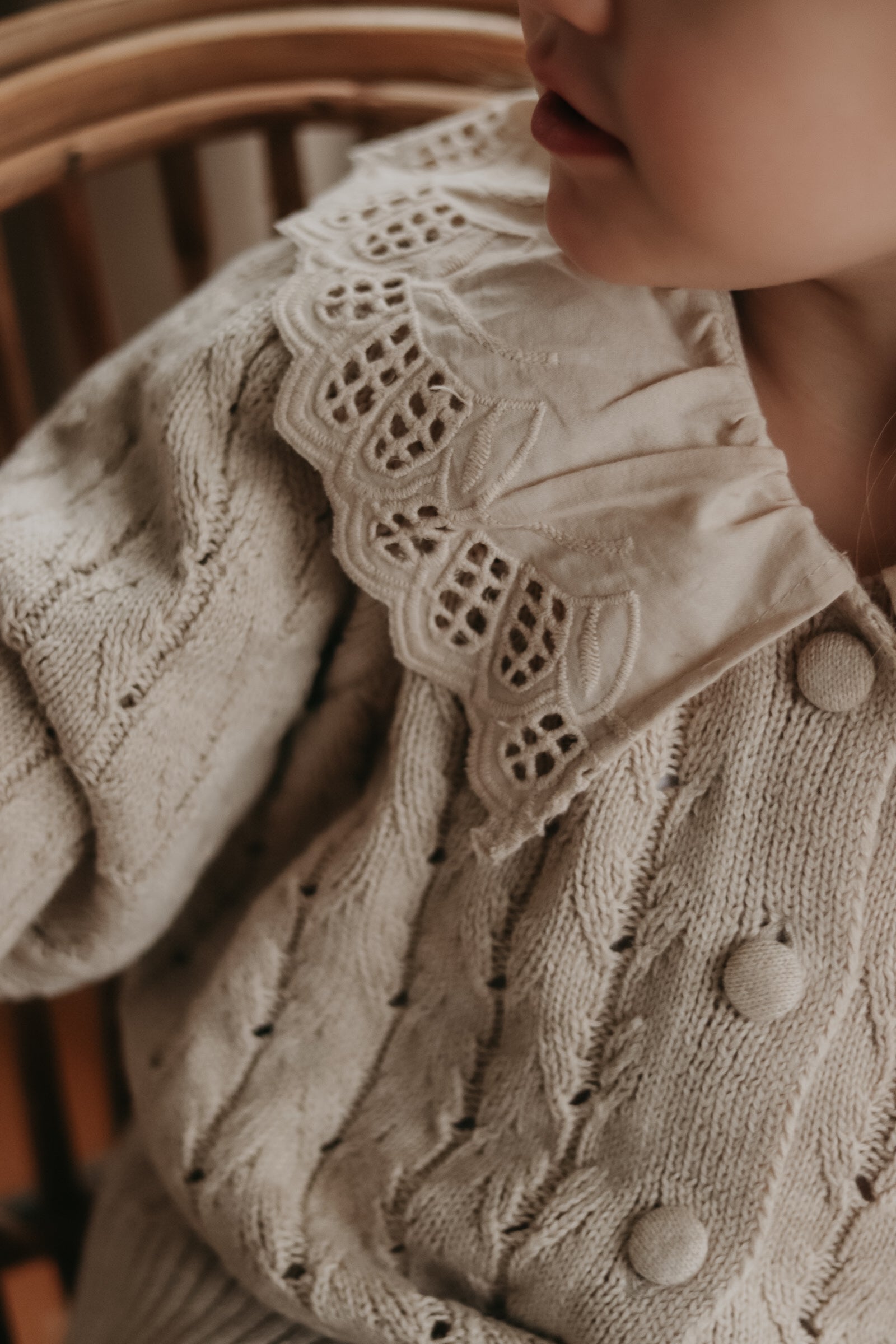 FLIINK BON CARDIGAN CARDIGAN SANDSHELL