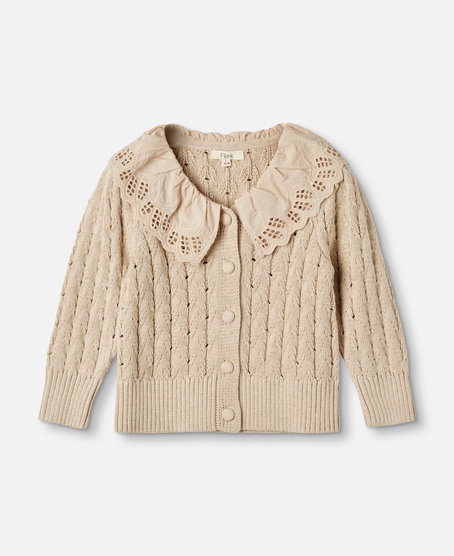 FLIINK  BON CARDIGAN CARDIGAN SANDSHELL