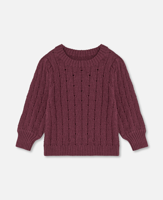 FLIINK BON CASHMERE BLOUSE BLOUSE BURGENDY