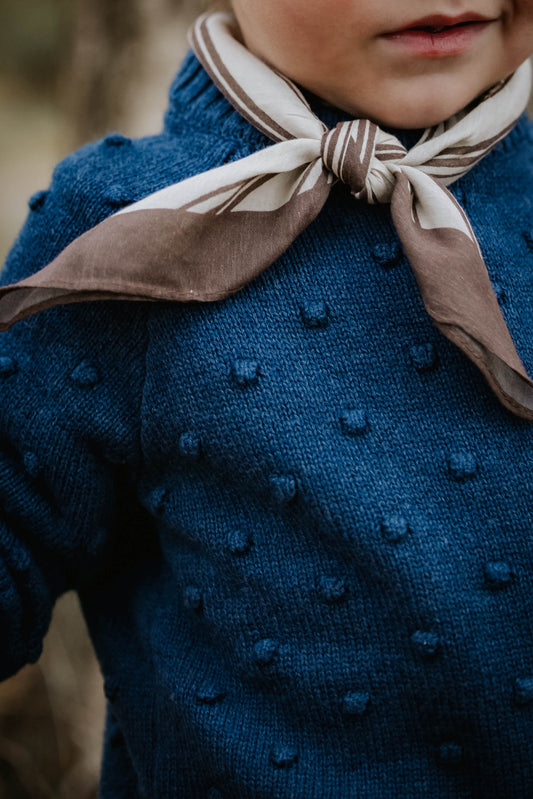 FLIINK BON DOT PULLOVER PULLOVER INSIGNIA BLUE