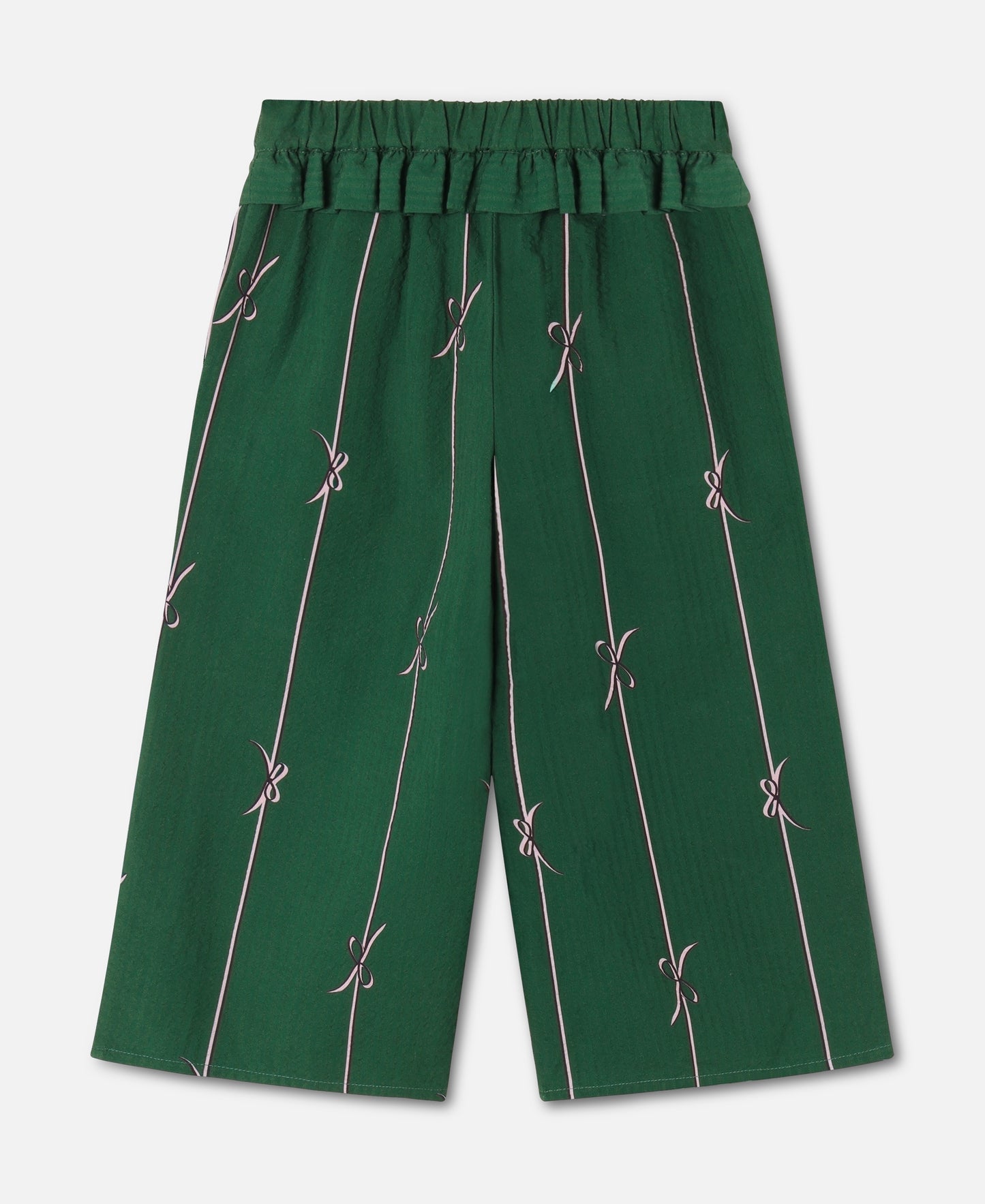 FLIINK BOWIE PANT PANT HUNTER GREEN BOW AOP