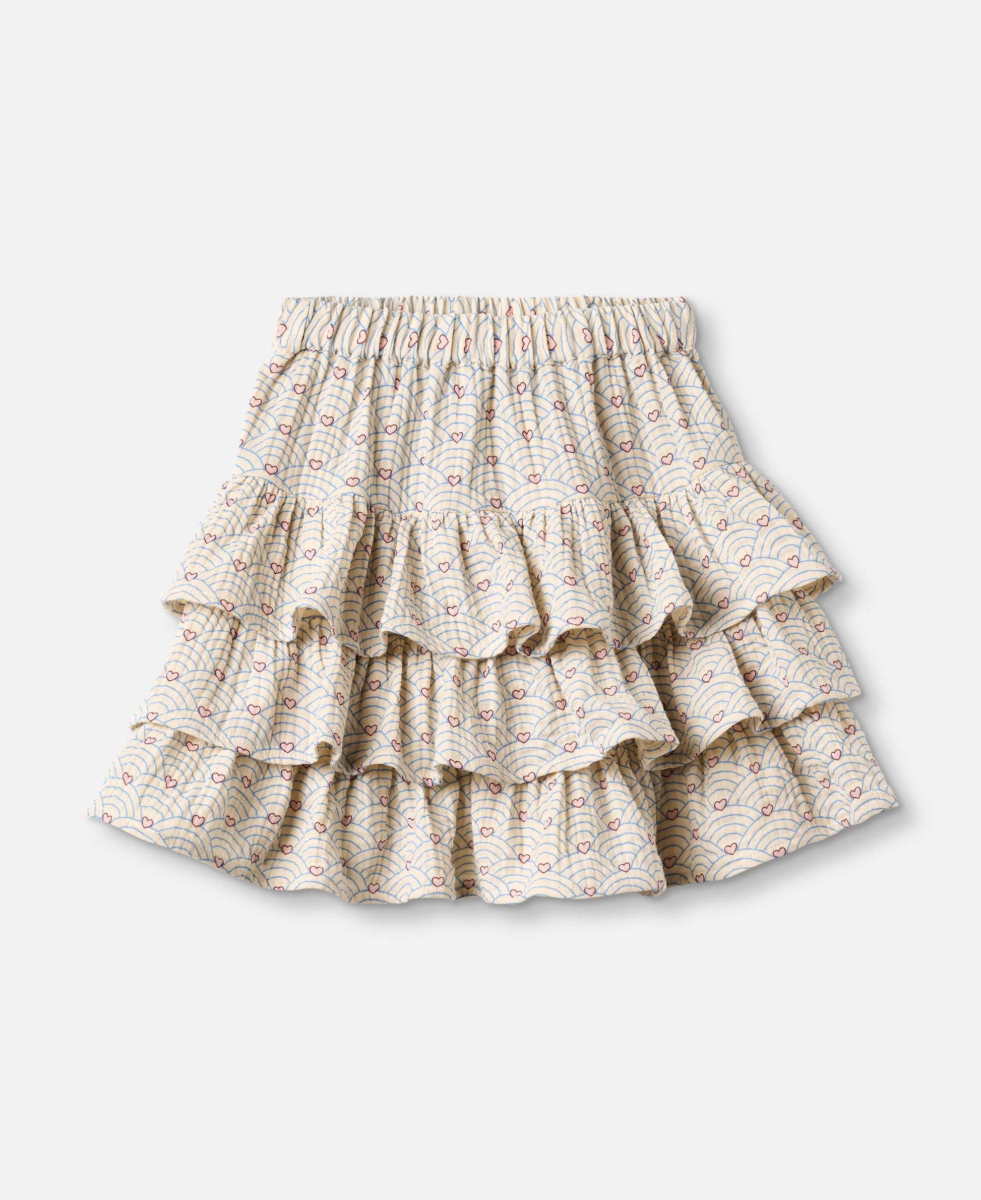 FLIINK BRIDGET SKIRT SKIRT SANDSHELL AOP