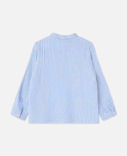 FLIINK CHA CHA LS SHIRT SHIRT MARINA STRIBED