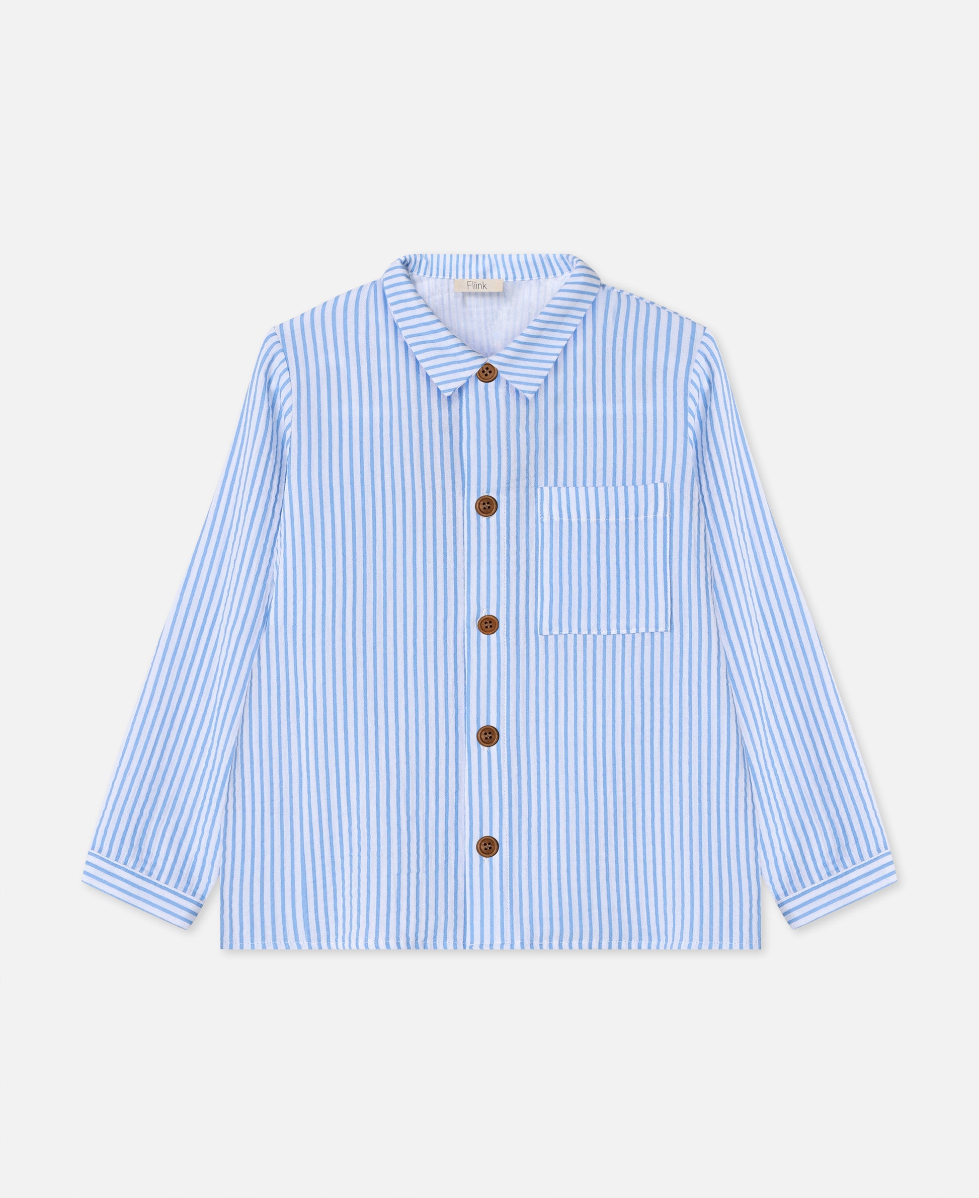 FLIINK CHA CHA LS SHIRT SHIRT MARINA STRIBED