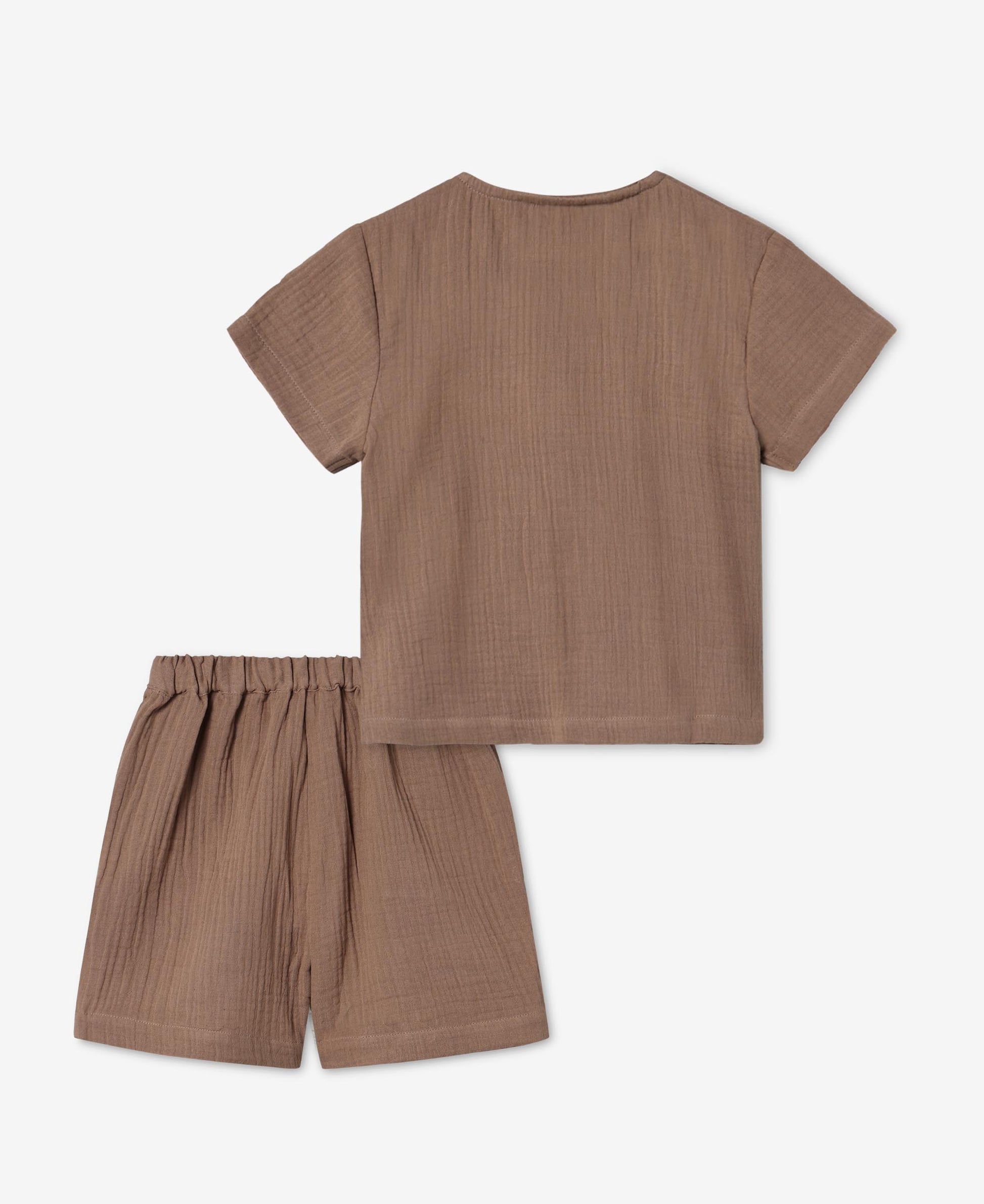 FLIINK CHA CHA SHORTS SET SET PINE BARK
