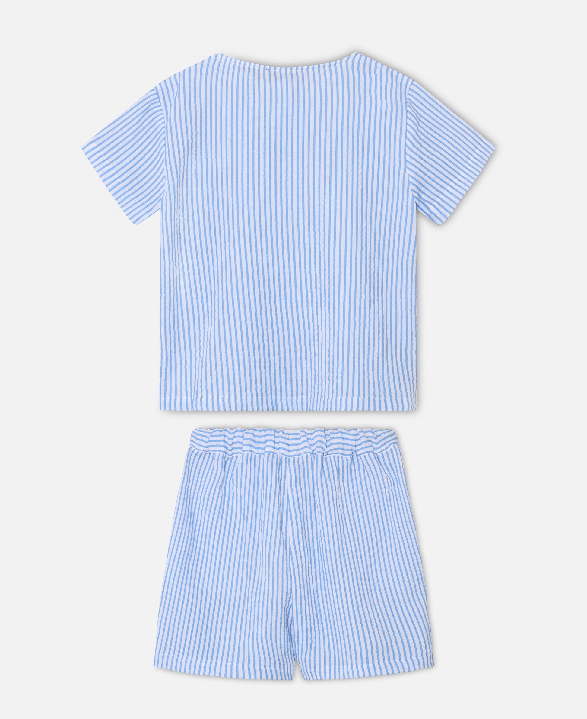 FLIINK CHA CHA SHORT SET SET MARINA STRIBED