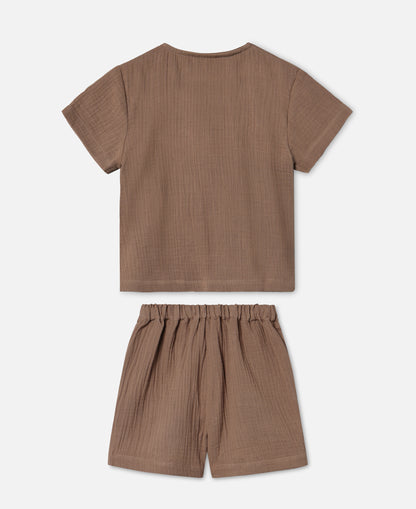 FLIINK CHA CHA SHORT SET SET PINE BARK