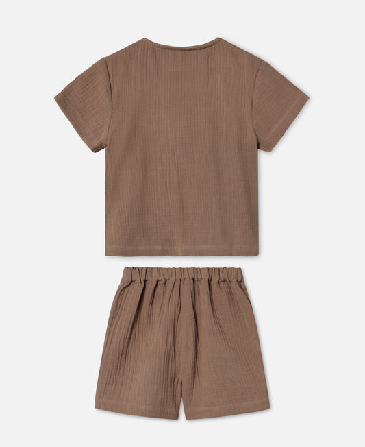 FLIINK CHA CHA SHORT SET SET PINE BARK