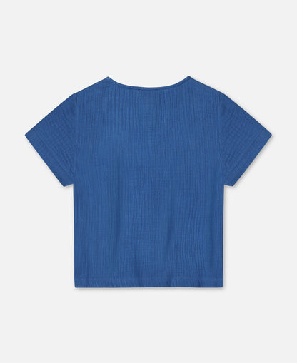 FLIINK CHA CHA SS T-SHIRT T-SHIRT BLUE LOLITE